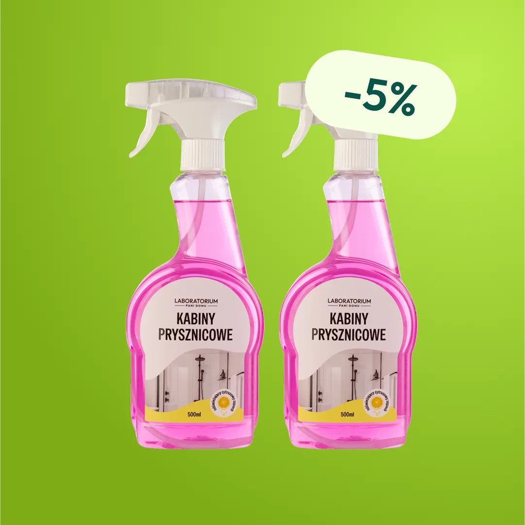 D-LUX Kabiny Prysznicowe 500 ml - Zestaw 2 butelek z rabatem